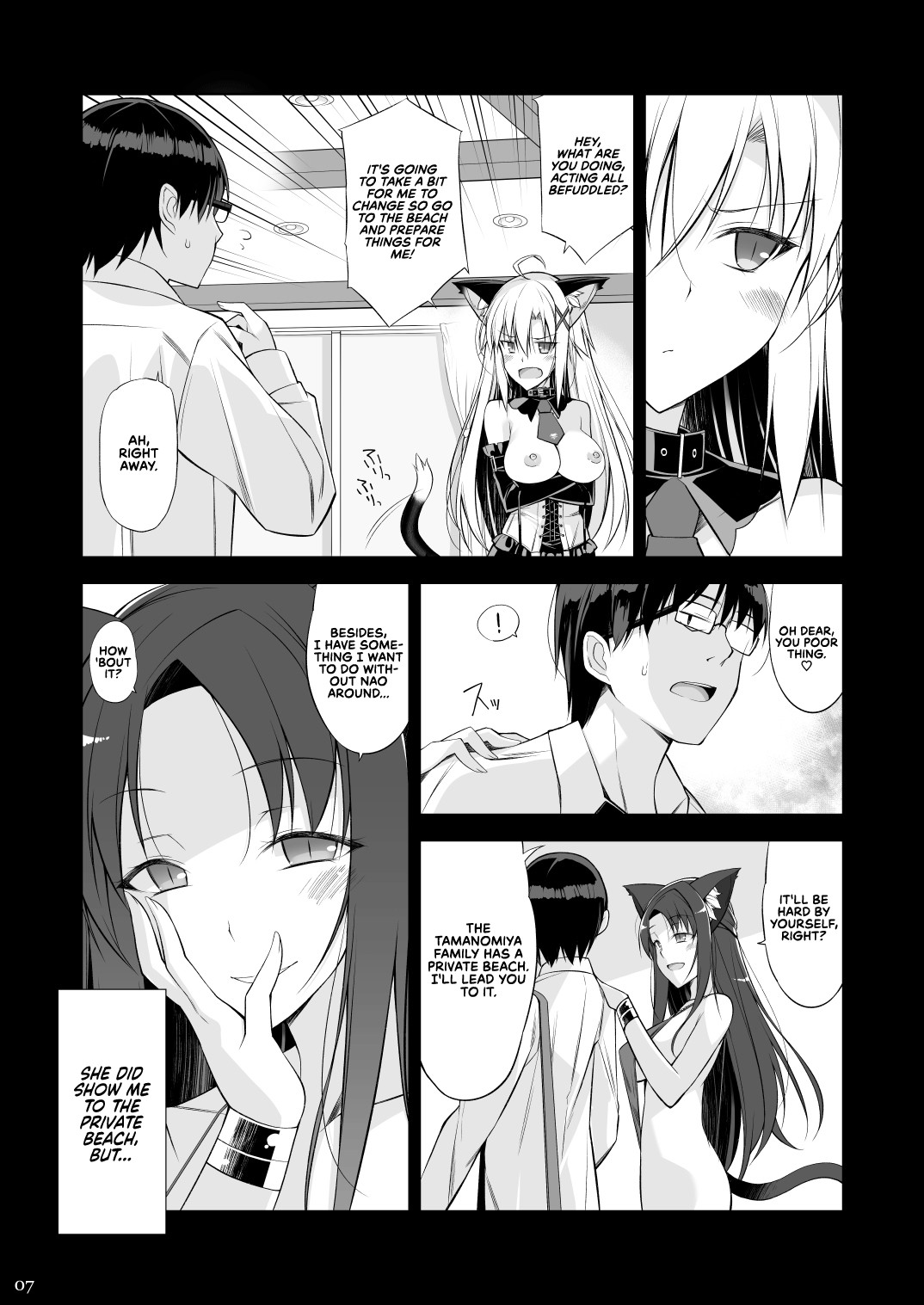 Hentai Manga Comic-A Cat and Her Servant III-Read-7